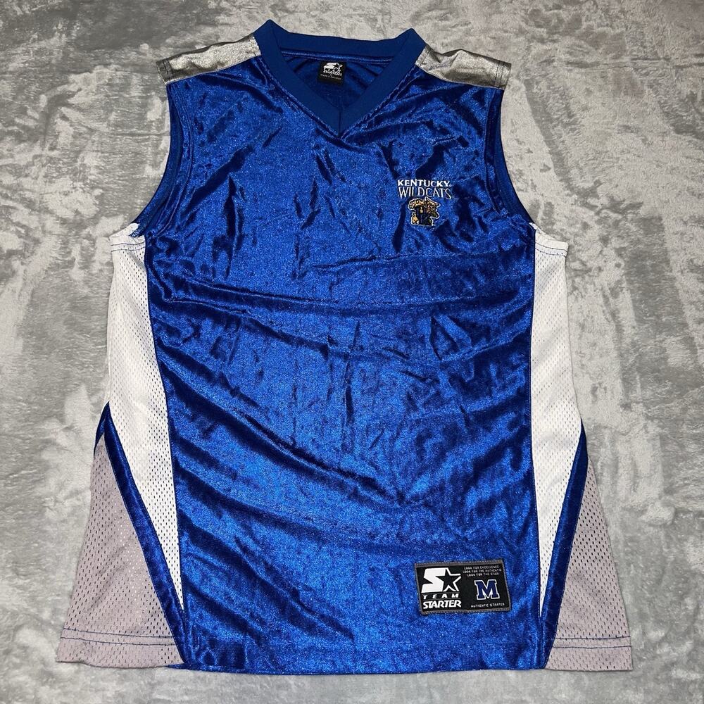 Kentucky Wildcats NCAA Basketball Team Starter Tank Jersey M 90s Y2K